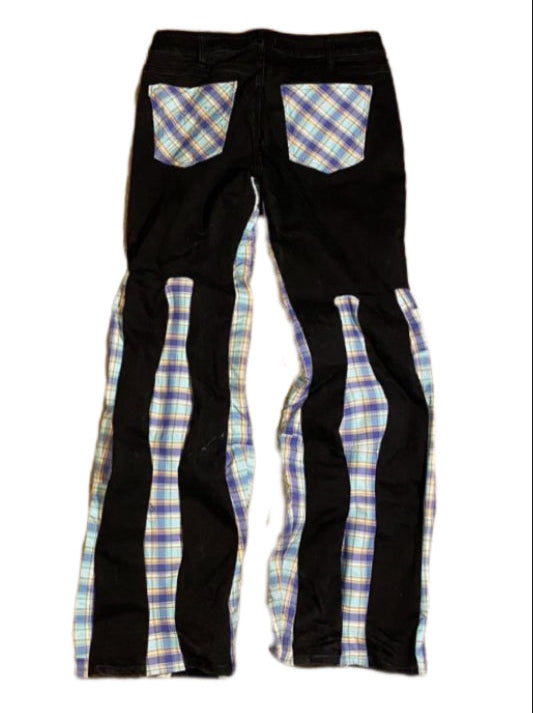 4 panel flare jeans
