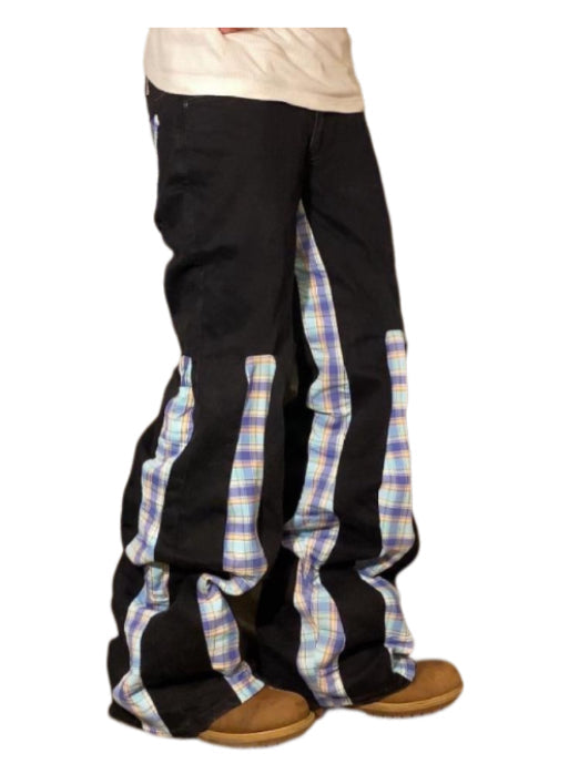 4 panel flare jeans