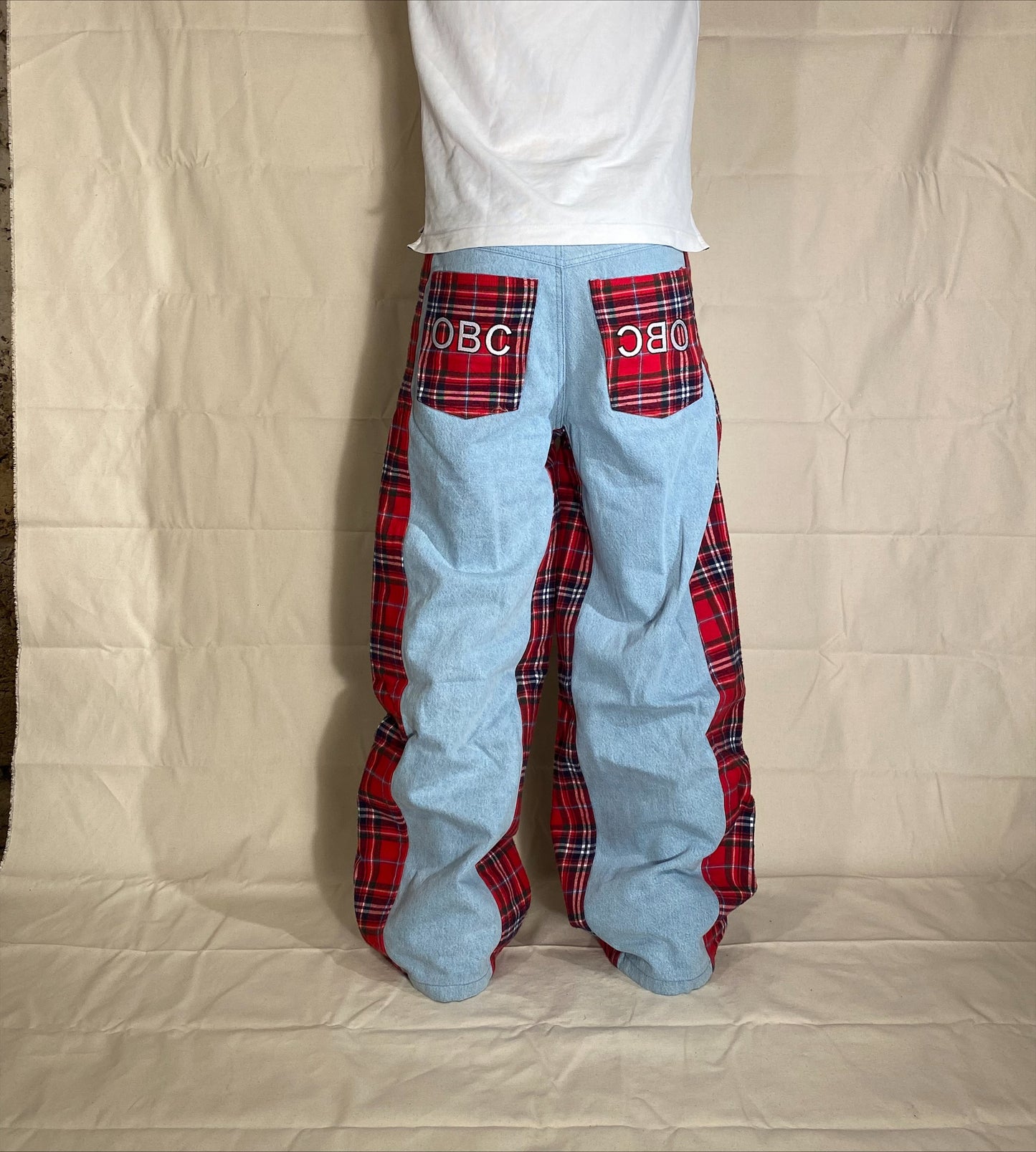 OBC Plaid Jean