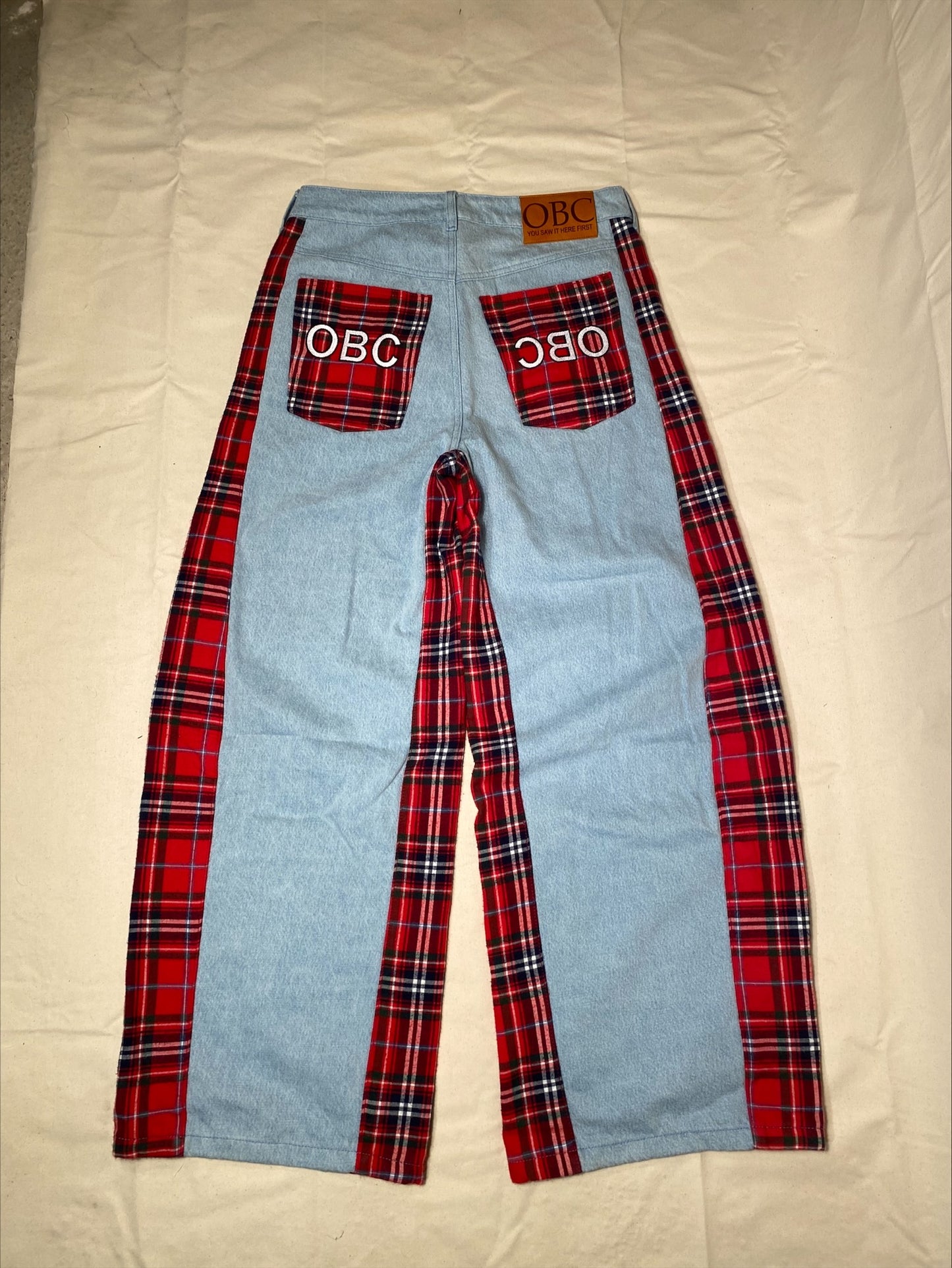 OBC Plaid Jean